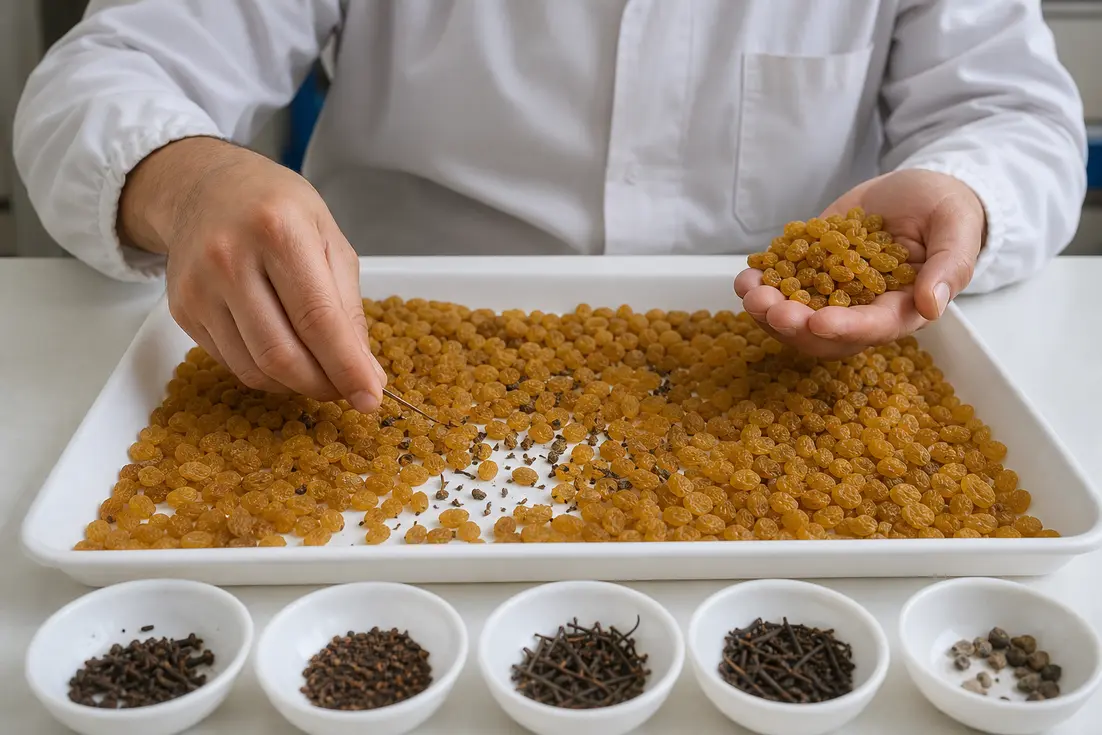 کشمش پلویی طلایی معیارهای تشخیص اصالت و کیفیت پیش از خرید