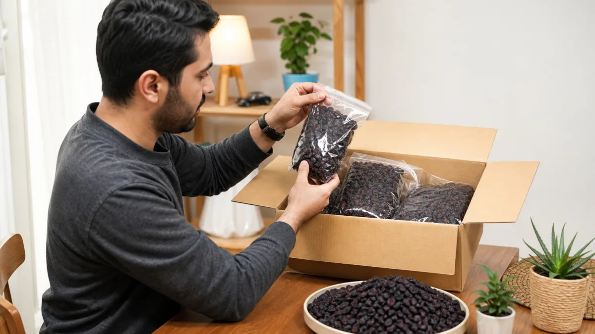 خرید اینترنتی کشمش پلویی با ظاهر یکدست و رنگ طبیعی